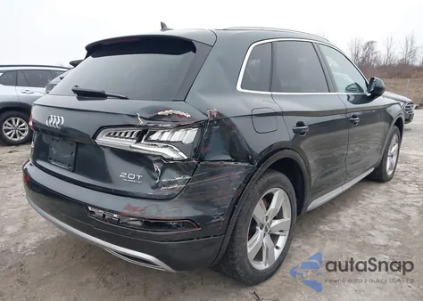 2018 Audi Q5 2.0T Premium/2.0T Tech Premium z USA, uszkodzony, nr VIN WA1BNAFY9J2176574